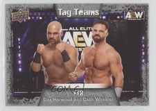 2022 AEW All Elite Wrestling Tag Teams Dash Wilder Dax Harwood FTR Patch 0mn7