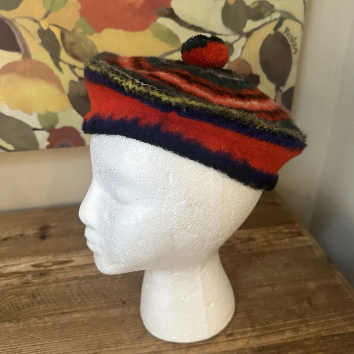Beret Multi-Color Vintage Hats for Women for sale | eBay display picture 3