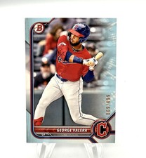2022 Bowman #BP-22 George Valera Prospects Sky Blue #/499
