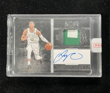 2017-18 Panini Noir Jayson Tatum #355 Rookie Jersey Patch RC Auto RPA /99