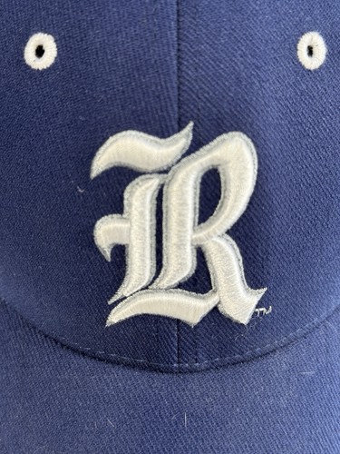 Vintage Rice Owls Hat Cap Blue White Zephyr Z Fit Size M/L NCAA - Picture 6 of 11