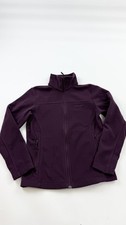 Columbia Jacket Womens XS Purple Full Zip Fleece Lightweight Outdoor WL3158