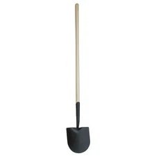 WESTWARD 4LVT3 Round Point Shovel,48 In.Handle,14 ga. 4LVT3