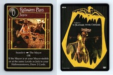 Halloween Plans - Nightmare Before Christmas Common 2005 Neca Surprises TCG Card