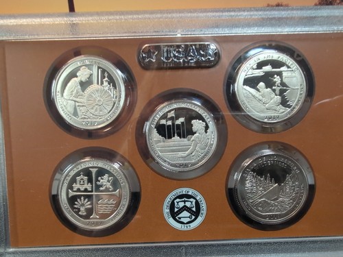2019 United States Proof Set With Lincoln Penny - 第 3/9 張圖片