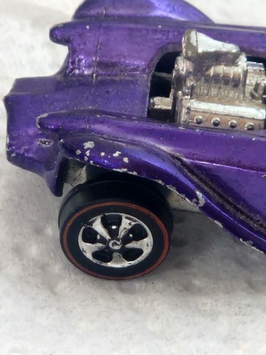 Redline Hot Wheels Purple Hot Rod Plastic Dome - Picture 6 of 7