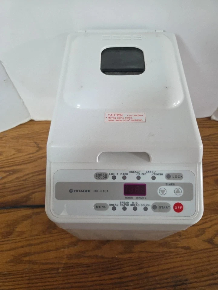 Máquina automática de pan para panadería en casa Hitachi HB-B101 - confiable y fácil de usar Foto 2 de 4