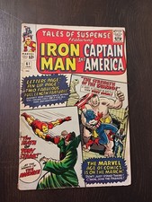 Tales of Suspense #61 (Marvel Comics January 1965) Iron Man! Captain America! GD