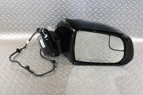 23-24 WAGONEER Diamond Black Crystal Right RH Side Door Mirror Chrome Accents OE