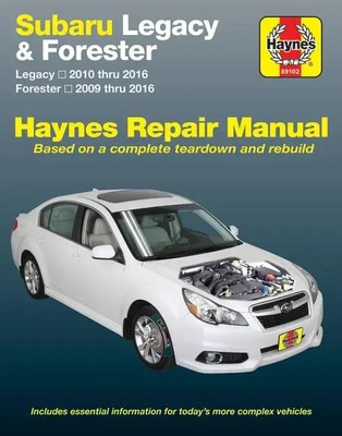 Subaru Legacy 2010-16 & Forester 2009-16 | J H Haynes | Taschenbuch | Englisch