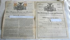 Historische Policen - BASLER VERSICHERUNGS-GE...