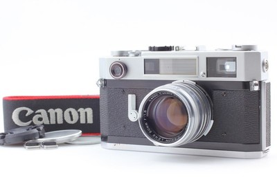 綺麗 Canon 7s / 50mm f1.8 Almost MINT] Canon 7Sz 7S z Rangefinder L39 50mm f1.8 Silver Lens