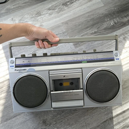 Panasonic RX 4940 Vintage Boombox Cassette Player 80s Stranger Things Retro