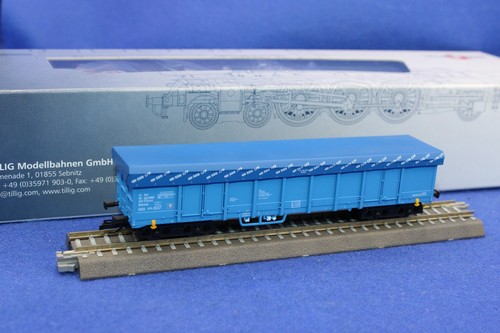 Tillig 15676 Spur TT SBB offener Güterw."Cronifer"Plane/sehr guter Zustand/OVP | Condition: Gebraucht