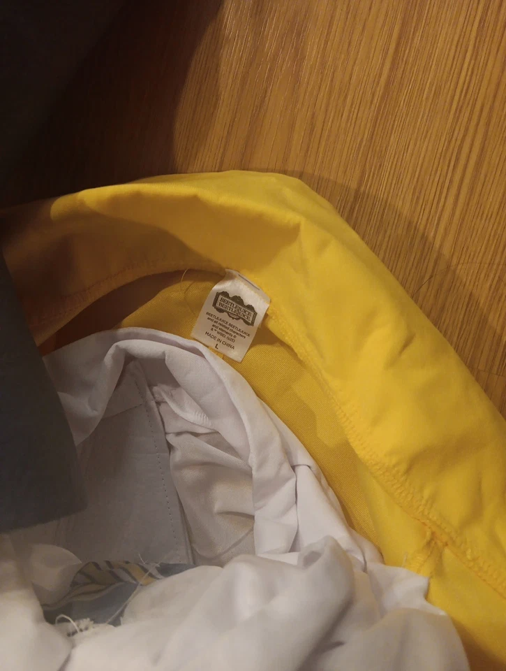 Spirit Halloween Grande Adulto Beetlejuice Shrinker Bob Disfraz Amarillo Talla L NUEVO Foto 4 de 4