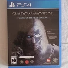Warner Bros Middle Earth Shadow of Mordor GOTY PS4 Action Adventure M NTSC 2014