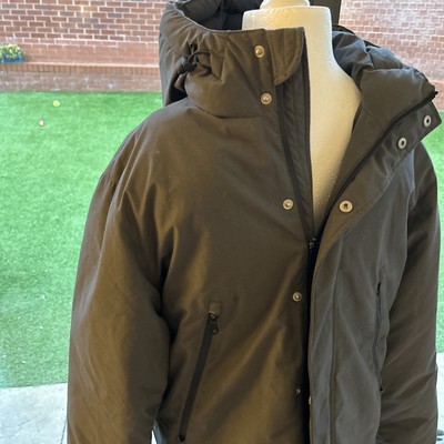 Farah Grey Puffa Jacket Medium New No Tag Ex Display Grey With Hood BNWT