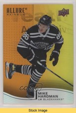 2021-22 Upper Deck Allure Rainbow Orange Yellow Mike Hardman #R-14 READ 0x2e