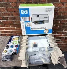 HP Photosmart D7160 Digital Photo Inkjet Printer  New In Box Old Stock