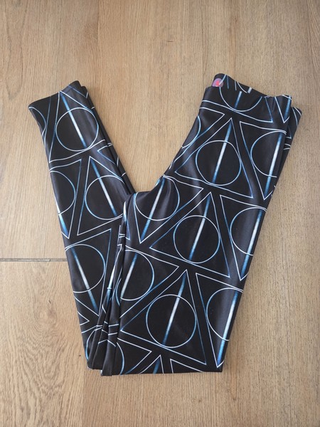 BlackMilk Harry Potter Deathly Hallows Leggings Size S VGUC 