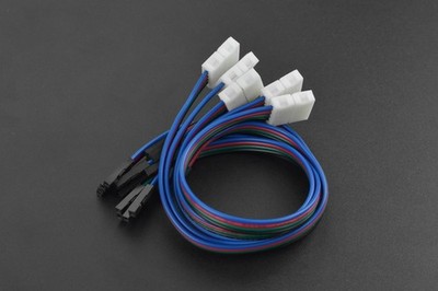 5x DFRobot 4Pin LED Strip Connector Cable Wire Anschlusskabel Einzelkopf