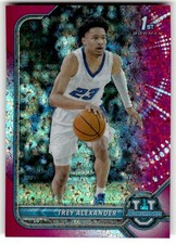 2021-22 Bowman University Trey Alexander Fuchsia Mini-Diamond #/150 #14