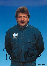 Paul Linz SV Meppen Autogrammkarte 1996 Trainer Elektra Beckum Reusch