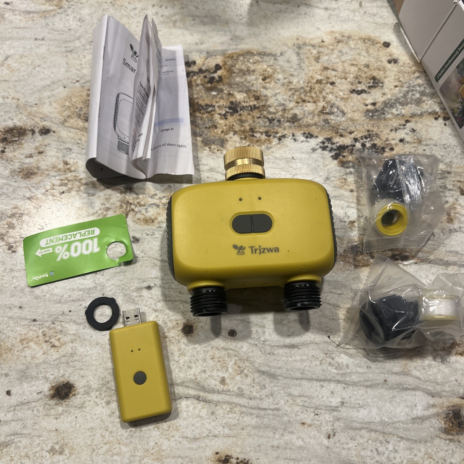 Wifi Smart Water Timer | Trjzwa Water Timer For Irrigation System | Brass Inlet