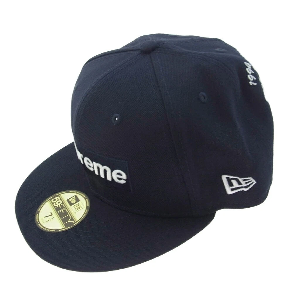 Casquette Supreme 21SS ions logo New ion logo neuve marine 57,7 cm neuve