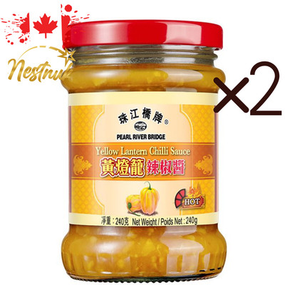 Pearl River Bridge Yellow Lantern Chili Sauce 240g 2 Pack