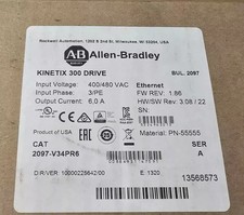 2097-V34PR6 Allen-Bradley Kinetix 300 Servo Drive New Factory Sealed 2097V34PR6