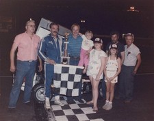 Hart Bentley Sprint Car Victory Pine Brook Nj 1986 - Original Photo Himes Estate Hart Bentley Sprint Car Victory Pine Brook Nj 1986 - Original Photo Himes Estate
