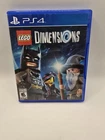 LEGO Dimensions (PS4) - PlayStation 4 - Tested & Working - Disc, Case & Insert