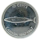 1967 Canadian Dimes 50% - 80% Silver