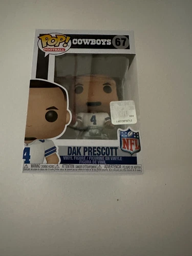 NFL Dak Prescott #67 Dallas Cowboys Wave 4 Pop Vinyl Figure by Funko