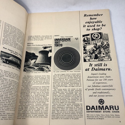 Japan Illustrated 1967 Tourist Magazine Nikko Toshogu Idemitsu Maru Japan Times - Picture 7 of 17