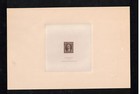 New ListingCanada #232Dp Extra Fine Large Die Proof India Paper Die Sunk On Card
