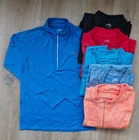 Killer Whale Long Sleeve Top Mens Gym Quick Dry Half Zip Running Hiking Work