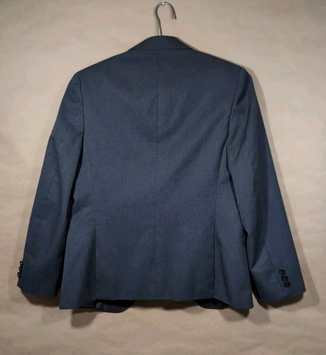 Lauren Ralph Lauren Boys 14R Grey 2-Button Blazer Lined Suit Jacket Coat Youth - Picture 9 of 10