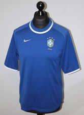 Vintage Brazil National Team away football shirt 2000 Nike Size S