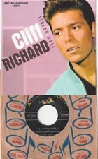 CLIFF RICHARD (bundle of 2 45's w/PS's) (45's = VG++ to NM )(Custom PS's = MINT)