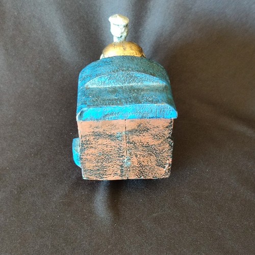 Vtg Boyds Bears Cast Iron Express Train Locomotive 6 Inches Long x 3 Inches Tall - Picture 4 of 6