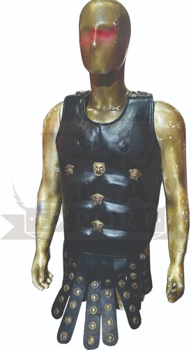 Leather Muscle Body Armour / Medieval Armor Muscle Cuirass / Leather Armor /- - Picture 2 of 5