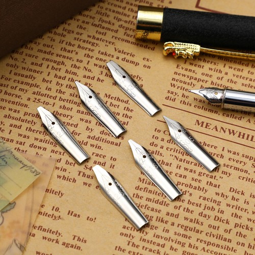 30 Pcs Pen Nibs Fountain Pen Replacement Nibs Calligraphy Pen Supplies UK - Picture 9 of 11