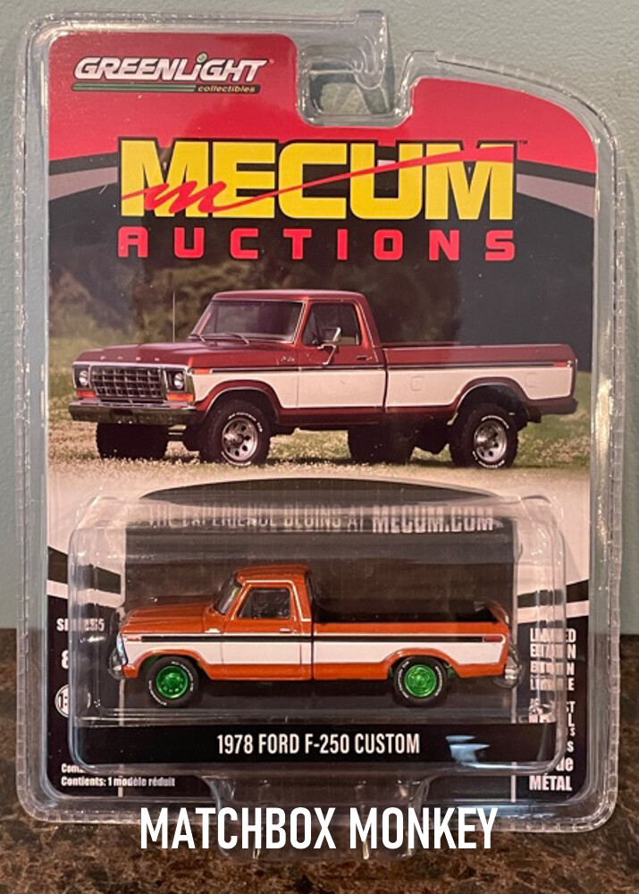 ミニカー Green light Pickup/ Truck Set Greenlight Green Machine 1978 Ford F-250 Squarebody Pickup