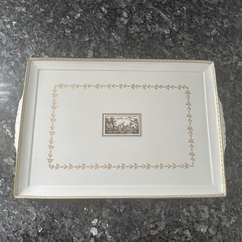 Richard Ginori Fiesole 16” Rectangular Serving Tray Platter - Picture 3 of 7