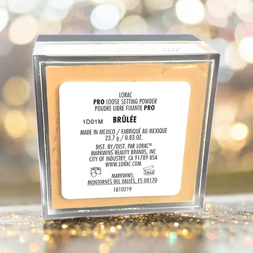 Lorac Pro Loose Setting Powder in Brulee 23.7g Full Size New In Box MSRP $30 - Picture 4 of 12