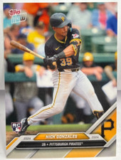 Nick Gonzales 2024 Topps Now Road To Opening Day RC#OD-235 PITTSBURGH PIRATES SP