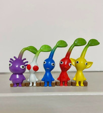 Nintendo Pikmin Bath Ball Bikkura tamago Figure 5 Types Complete Set New JP A66