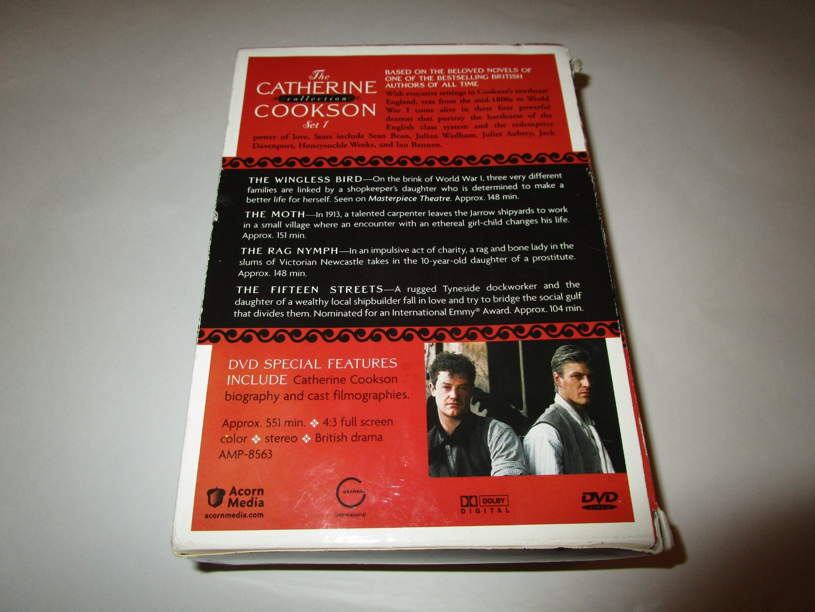 THE CATHERINE COOKSON COLLECTION SET 1 USED 4-DISC SET BASED ON